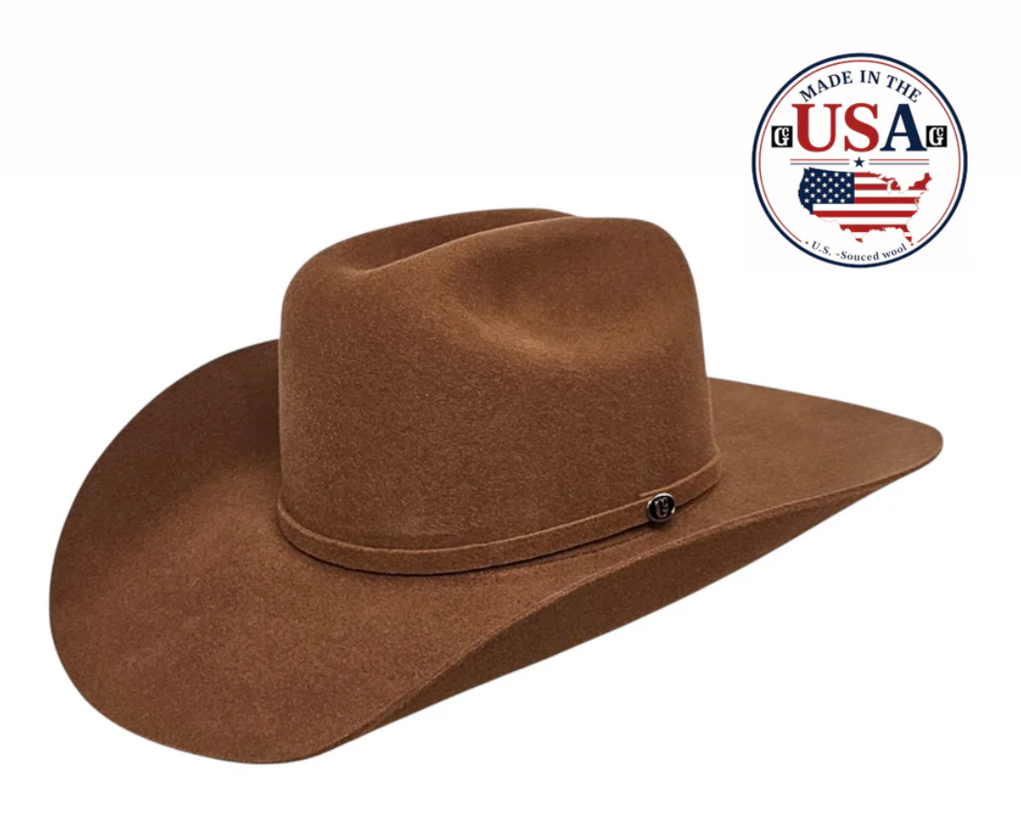 American Cinnamon 5X Wool - USA Made – Burnt Ridge Hat Co