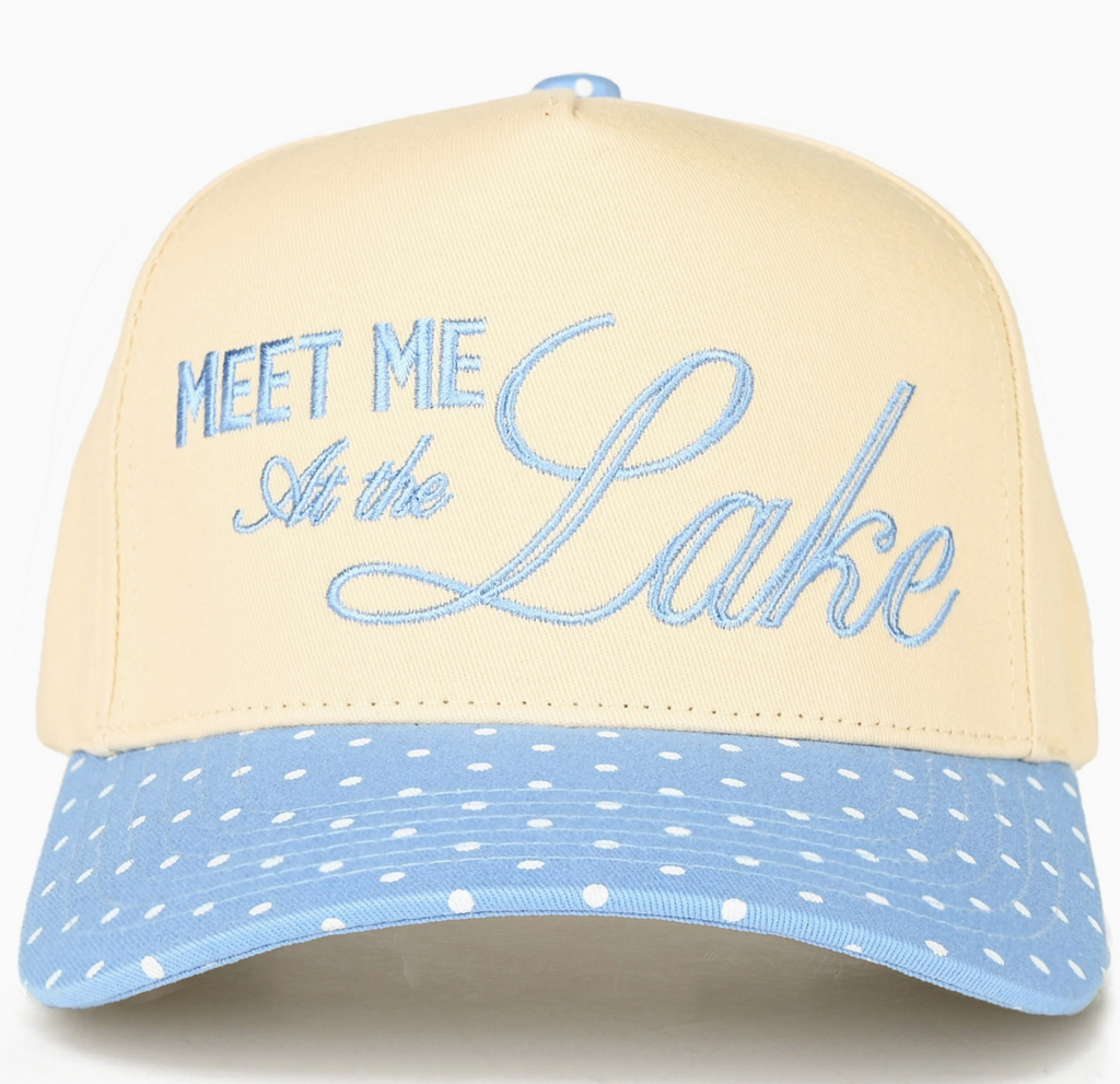 Meet Me at the Lake Cap