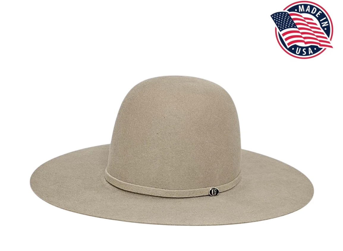 Open Crown Buckskin 5X Wool