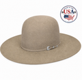 Open Crown Natural Beaver 20X Beaver Felt Blend